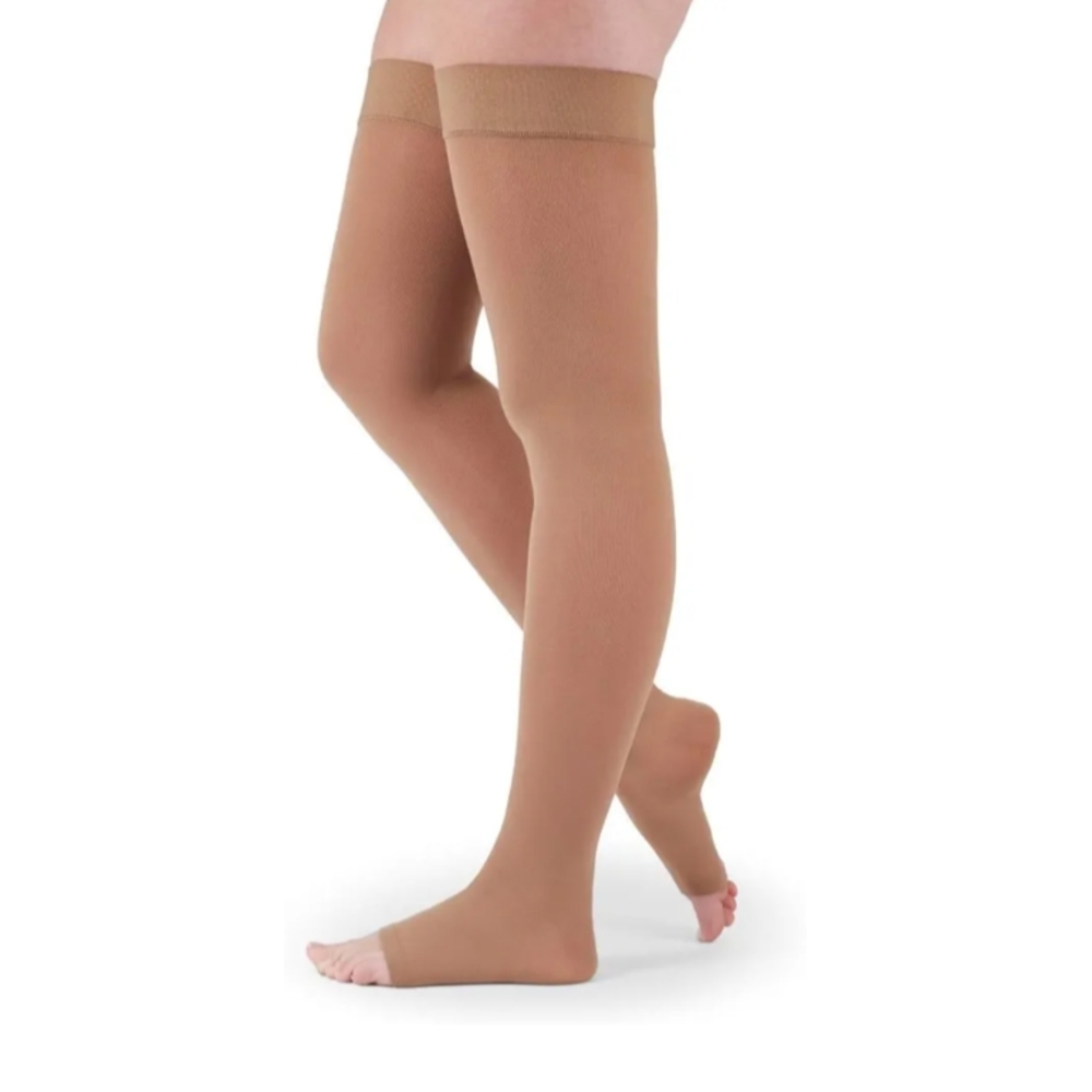 Open Toe Compression Stockings